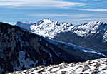 Vue vers la Dent de Crolles et le plateau de l'Aup du Seuil