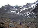 Le Col de la Mine de Fer est en vue